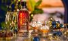 trago de ron brugal